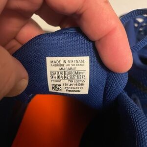 Reebok Flexagon Force 2.0 Training Shoes Blue Black White Men’s 9.5 (EG8755)